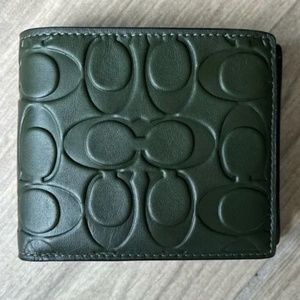 Coach leather wallet